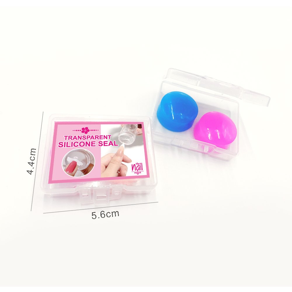 2.8cm Silicone Nail Art Stamper for Creating Unique and Eye-catching Nail Designs