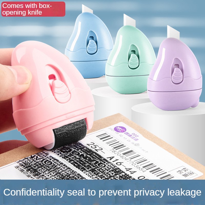 Hot Sale Style Identity Theft Protection Security Roller Stamp