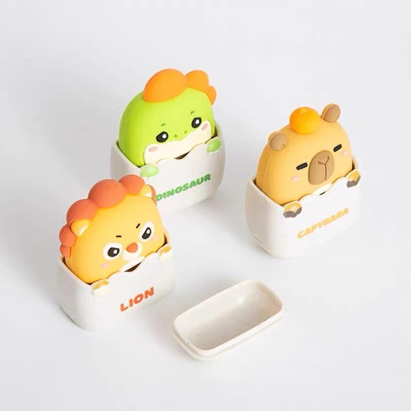 new arrival animal stamps office cartoon flash seal kids name stamp kid cloth stamp 18*42mm
