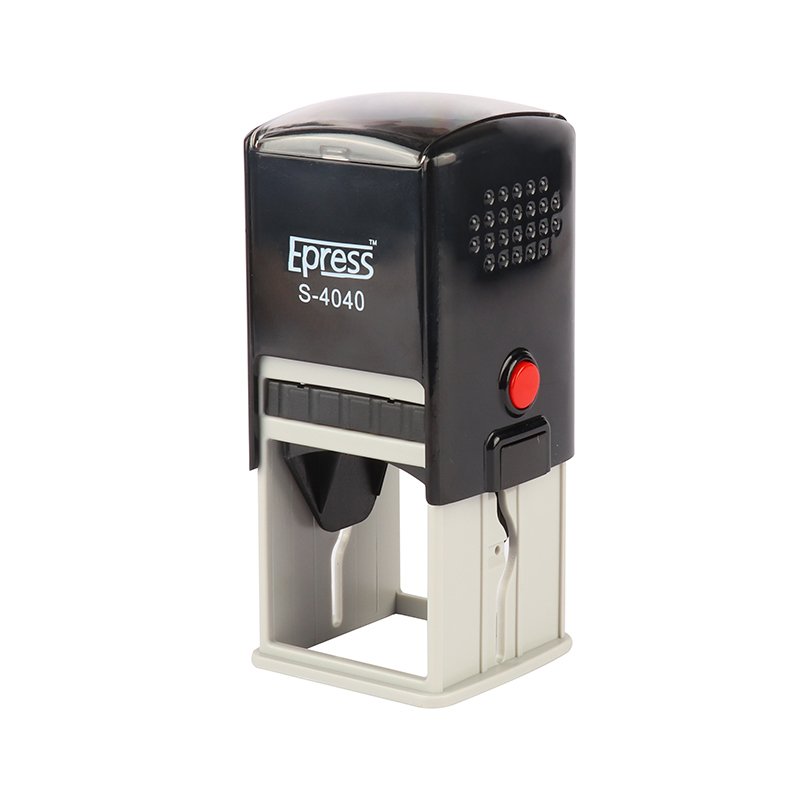 Office Stationery Plastic Custom Stamp Machine Eco-friendly Color Box Office Supplies Rectangle Self-inking Stamp