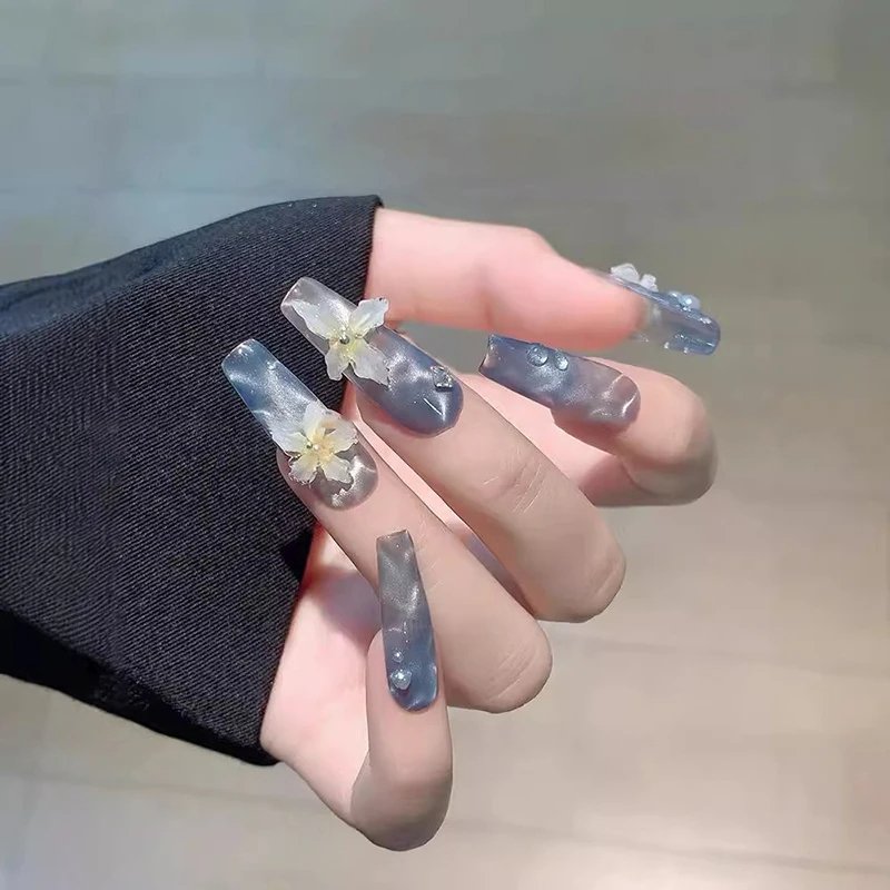 Magnet Cat Eye Beads For Nail Gel Polish 3D Line Strip Effect Small Round Stick Magnetic Beads Manicure Design Tools