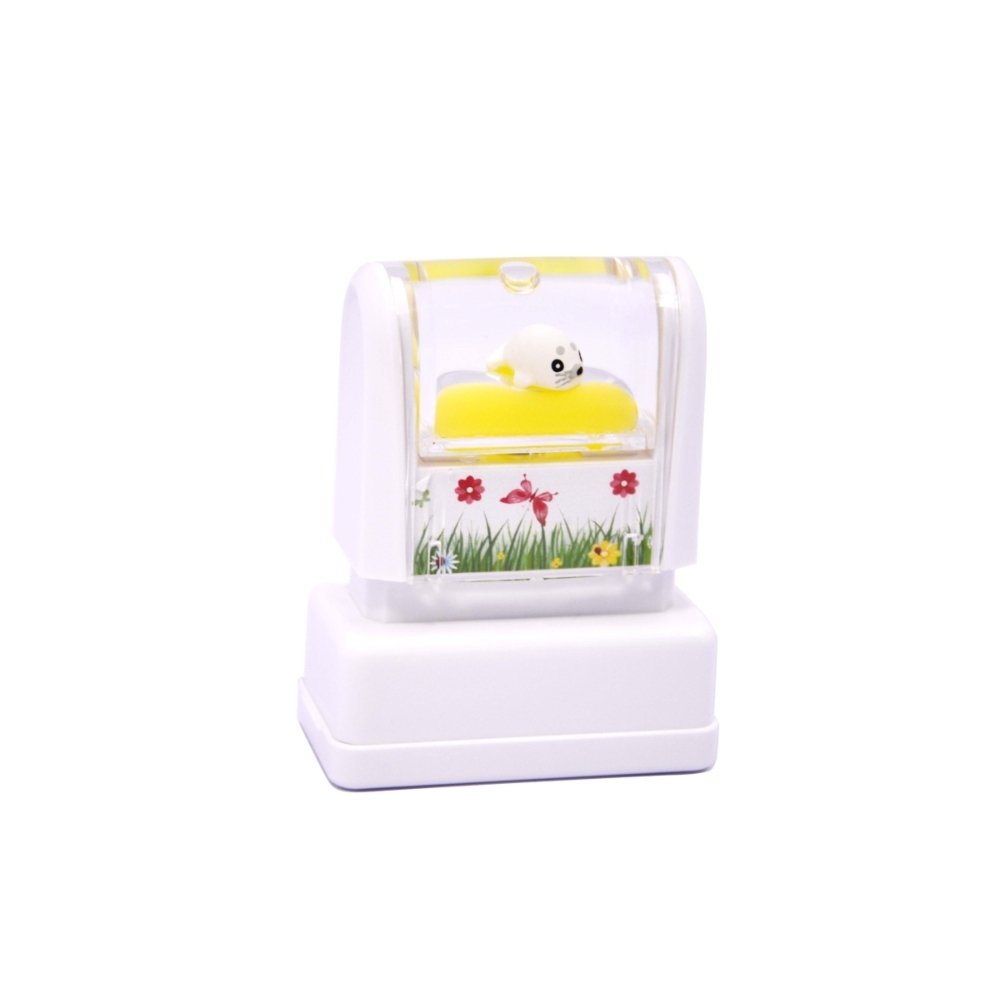 factory supply DIY kid toy fun joy pupil stamp distribution pre ink flah foam stamp Hongtu clothes flash stamp