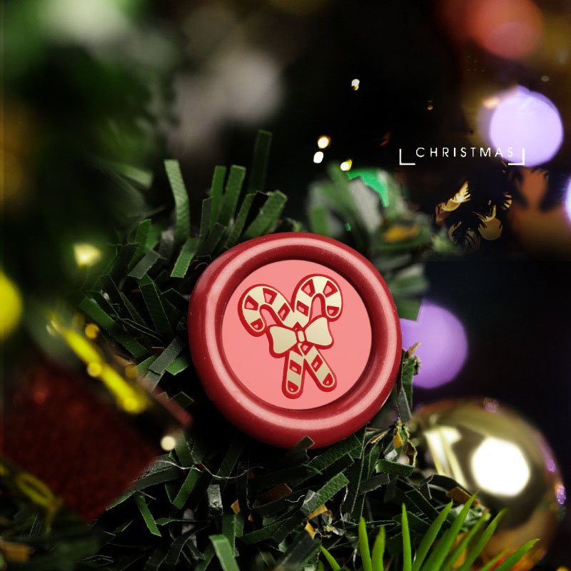 Best Price 15MM Mini Christmas Series Christmas Berry Christmas Crystal Ball Wax Seal Stamp Head
