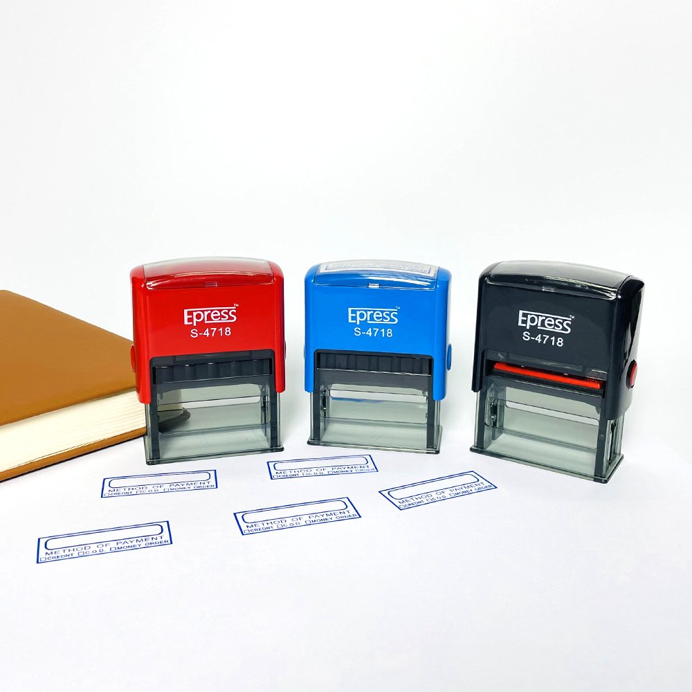 Stamp making machine custom stamp 47x18mm ink pad