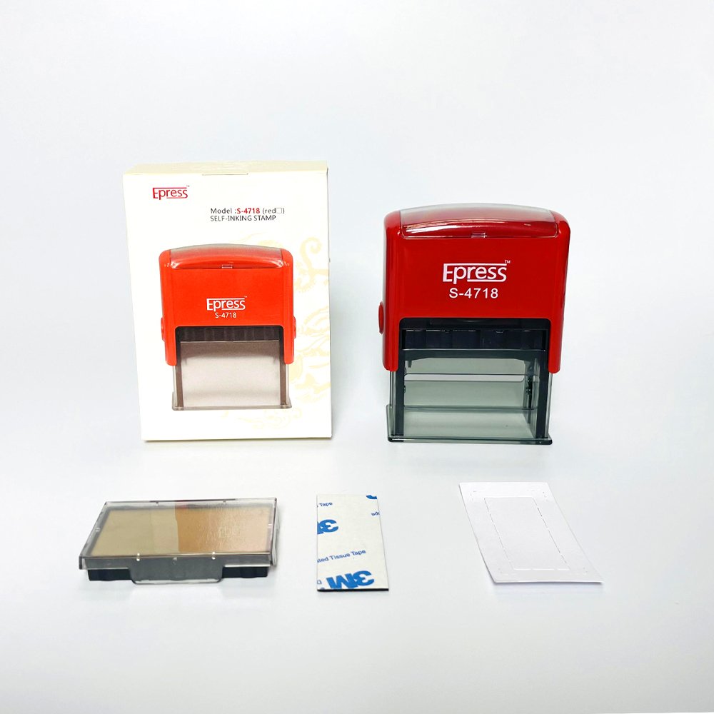 Stamp making machine custom stamp 47x18mm ink pad