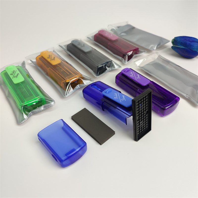 Custom Personal Name Signature Notary Stamp Pre Inked Self Inking Flash Pocket Signature Stamps