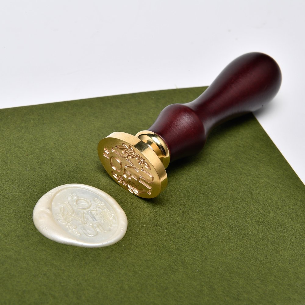 Sceau a cire Cachet de cire personnalisé 20mm-45mm pour sceller vos enveloppes ou vos envois