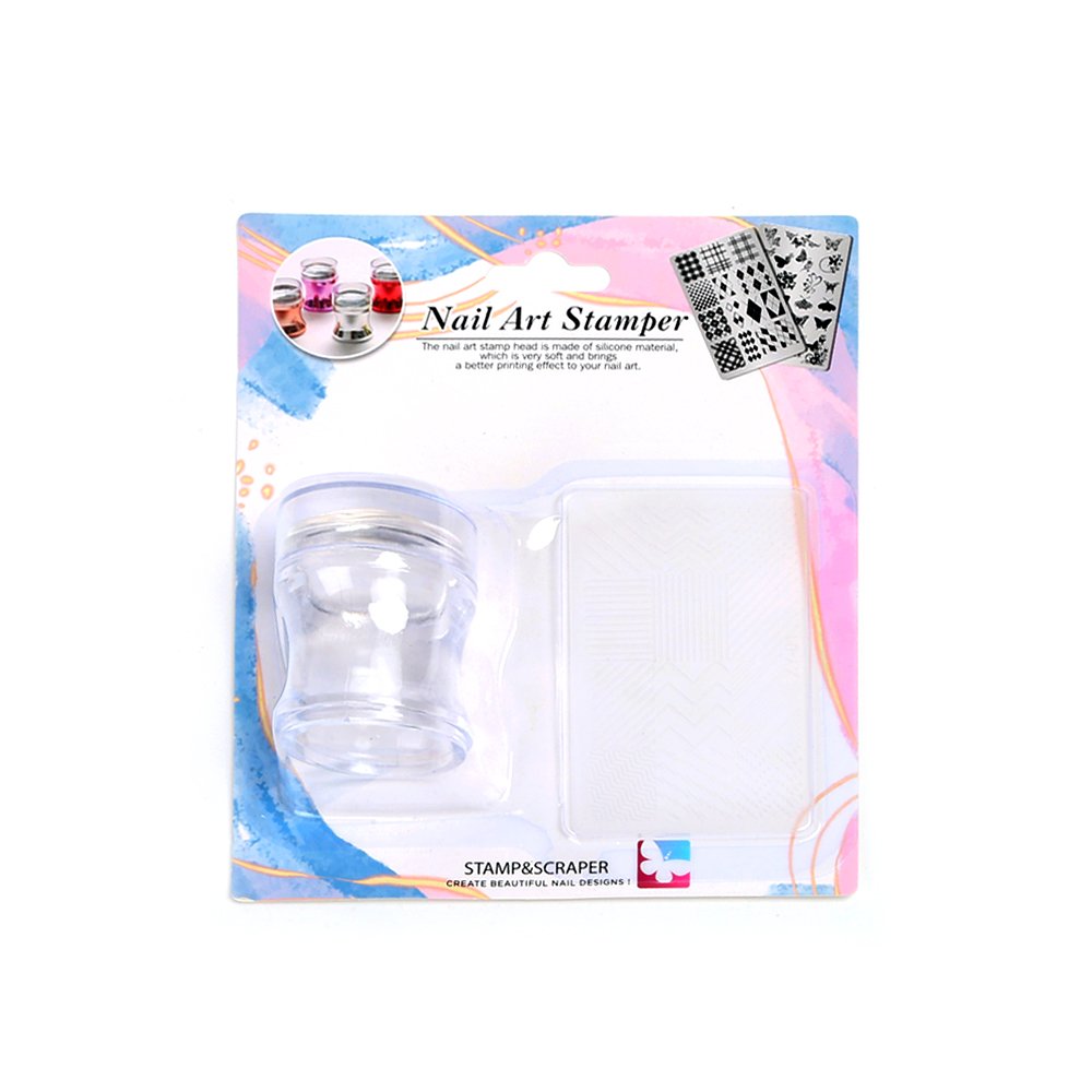 Set of Unique Nail Art Stamping Plates for Creative Manicures Nail Design Stamp Tool