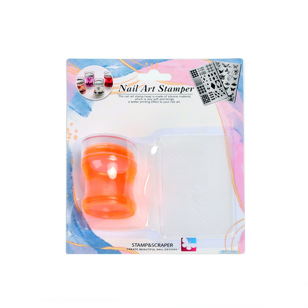 Set of Unique Nail Art Stamping Plates for Creative Manicures Nail Design Stamp Tool