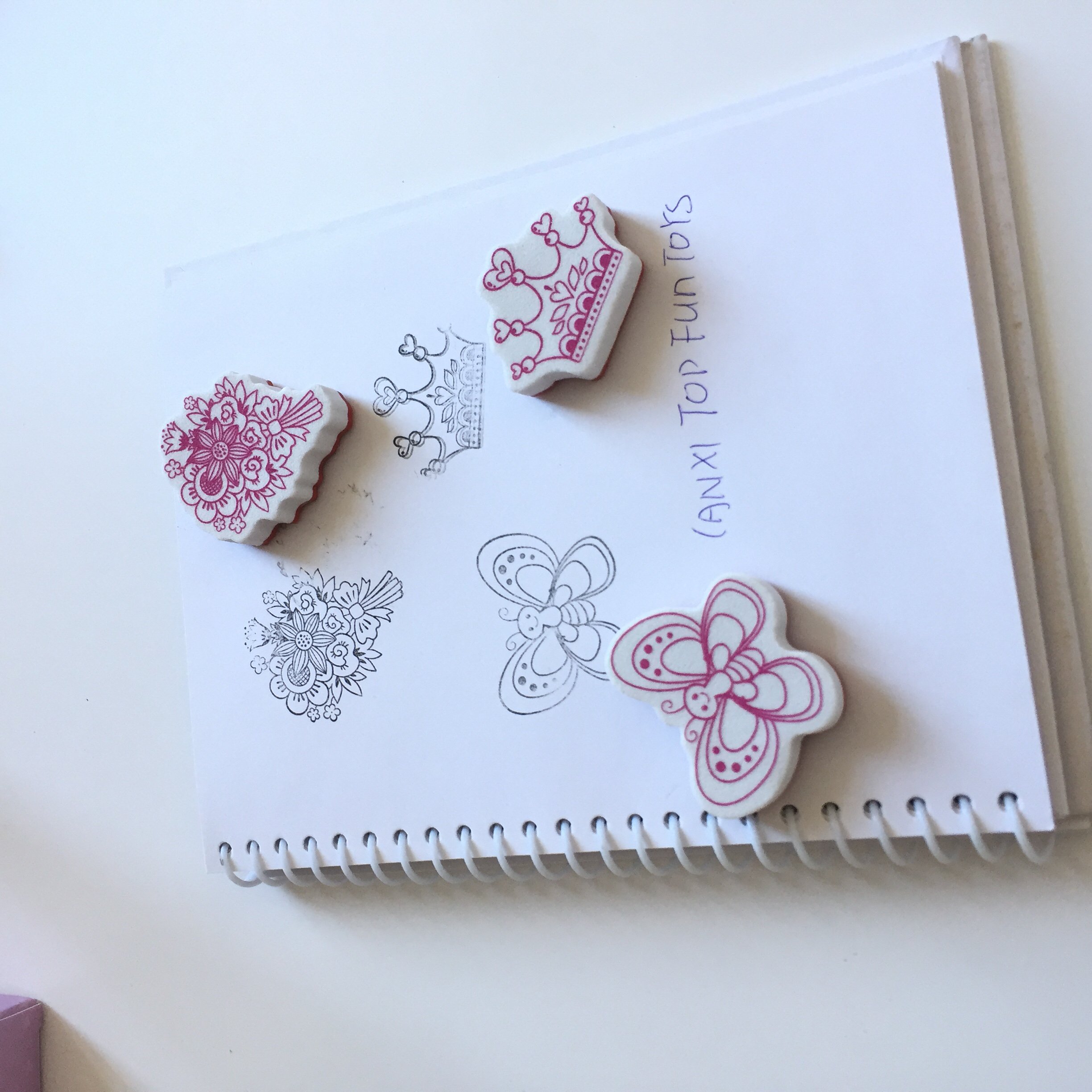 Children's toys foam stamp customization High quality EVA stamp Support pattern/size customization MOQ3000pcs