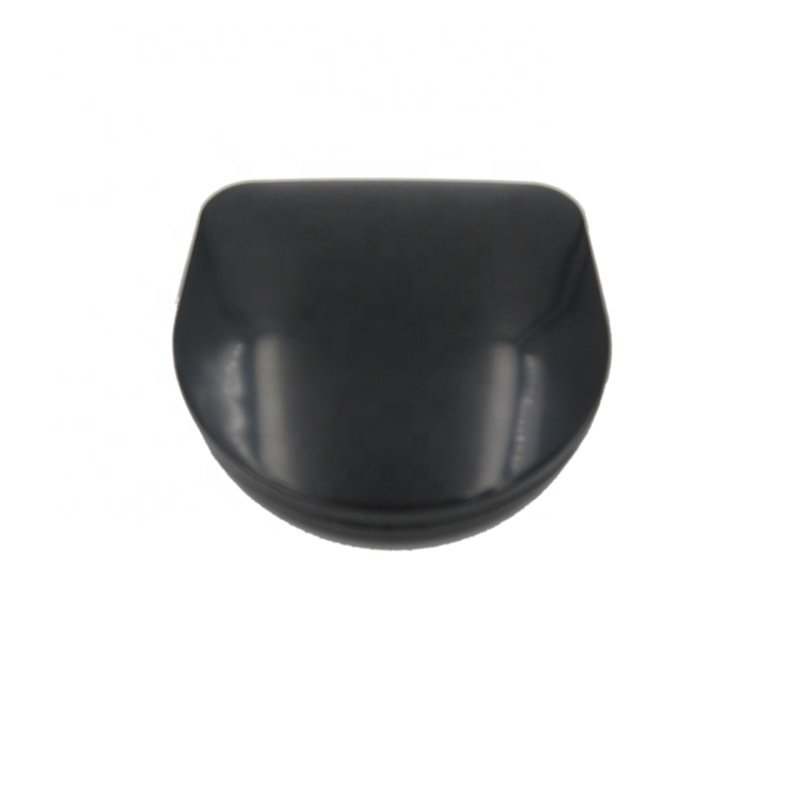 Portable size professional black fingerprint stamp pad thumb print pad