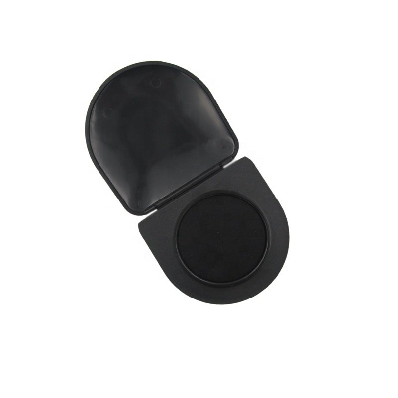 Portable size professional black fingerprint stamp pad thumb print pad