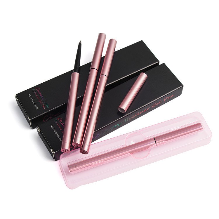 Custom Logo Colouring Thin Gel Eye Liner Pen Other Eyes Makeup Products Multi-Chrome Private Label Eyeliner