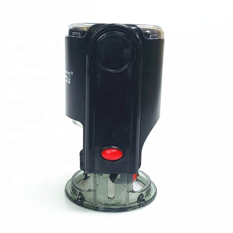 SC-32 Self Inking Round Rubber Stamp Stationery office stamper