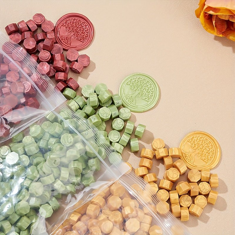 Factory wholesale sealing wax 70g, bagged Sunflower wax particles