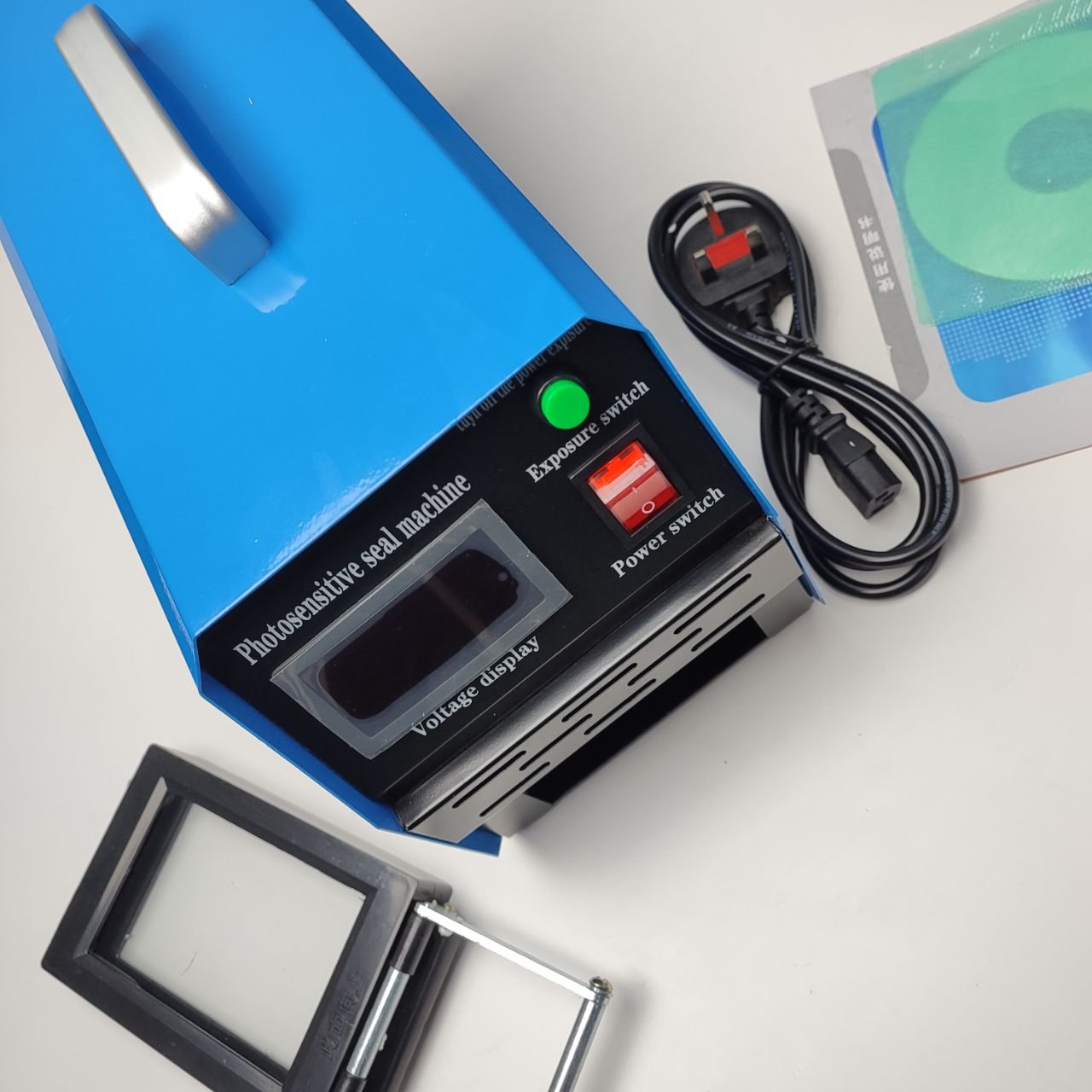 Manual Digital Stamp Making Photosensitive Seal Machine Machine Flash Rubber Stamp Maker Machines