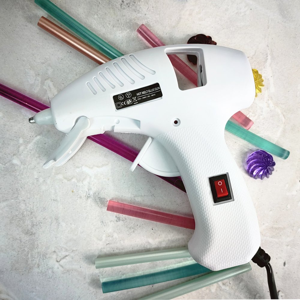 Transparent color plastic glue gun wax seal sticks for wax stamp