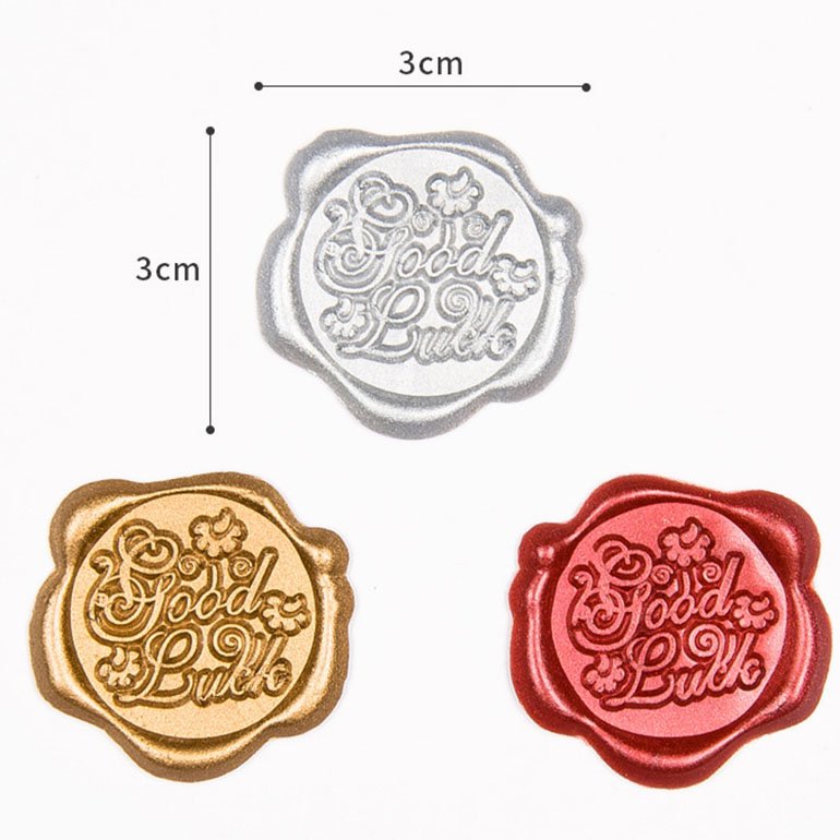 Wholesale custom logo red sealing wax Self Adhesive Wax Seal Wax Seal Stamp