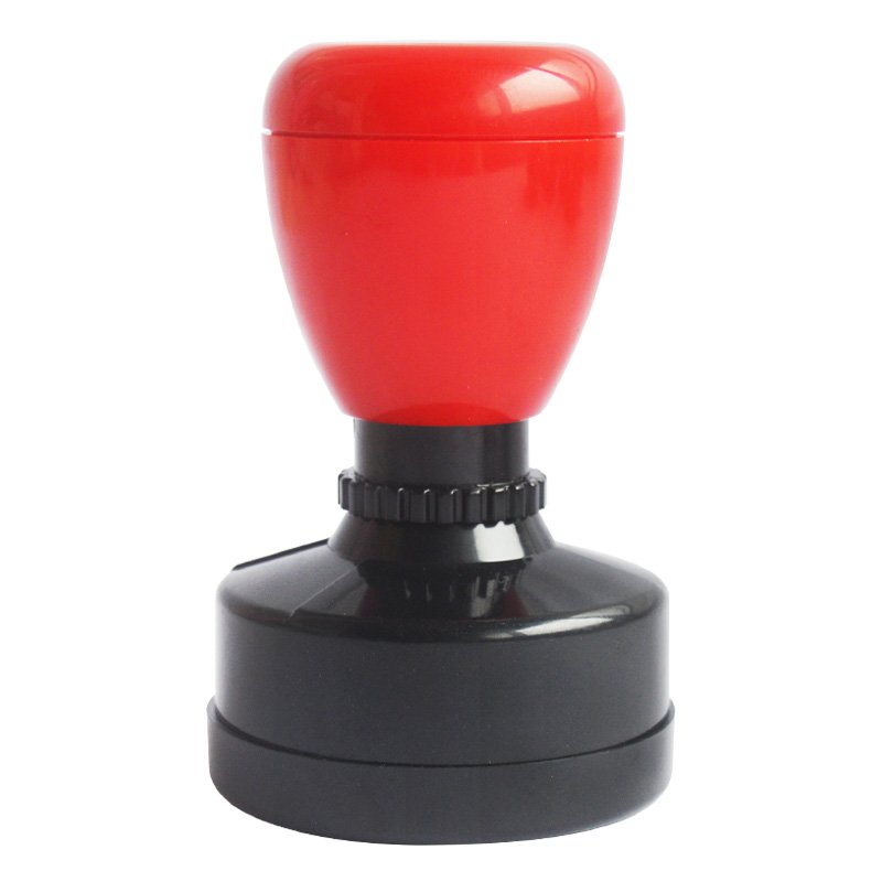 HA36 Self-Inking Stamp Circular Imprint Plastic Ink Pad for Office Use