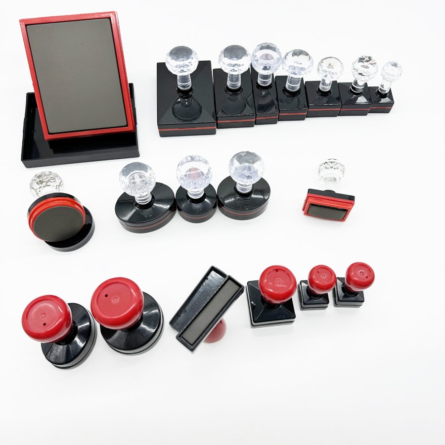 Personalize logo business office stamp custom logo rubber flash stamp HA 33*13 mm flash stamp