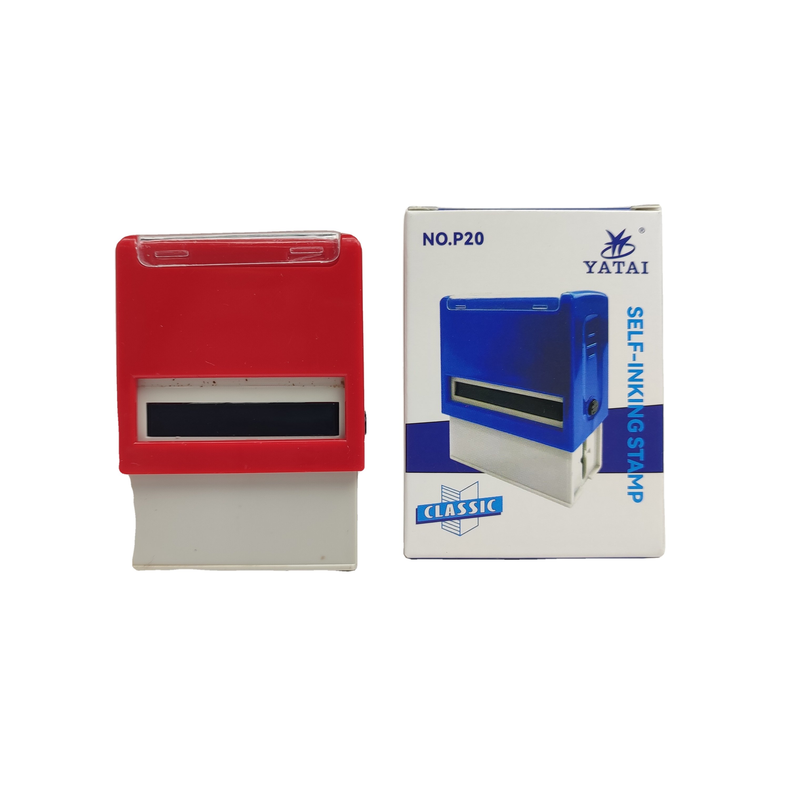 High Quality Rectangle Automatic Self Inking Rubber Stamps Custom Stamps for Office Use