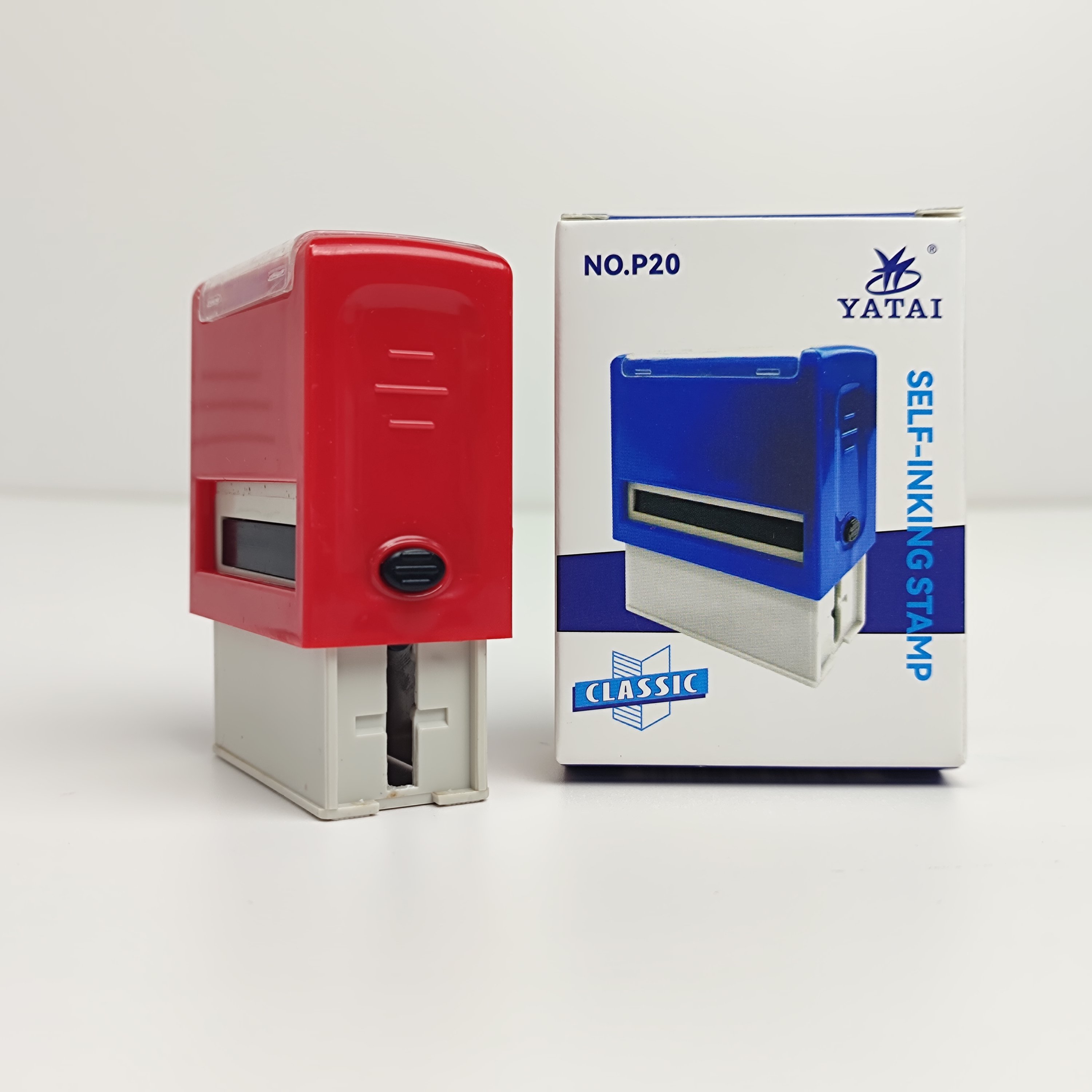 High Quality Rectangle Automatic Self Inking Rubber Stamps Custom Stamps for Office Use