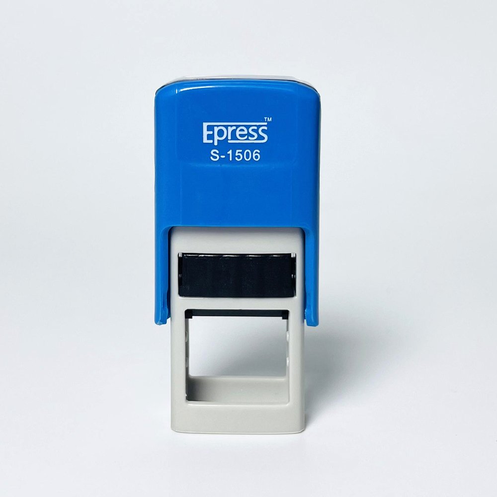 Office Business Logo Customized Texts Plastic Self Inking Rubber Stamp Blanks Self-inking Stamps