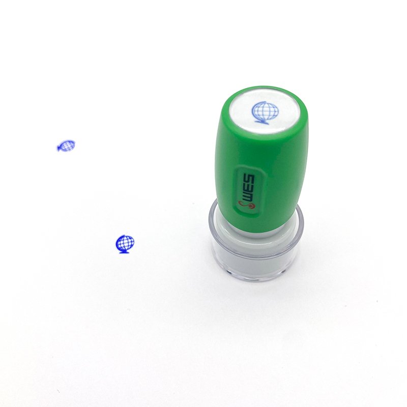 Round flash stamp WES PC-17 toy stamp children stamp various colours available