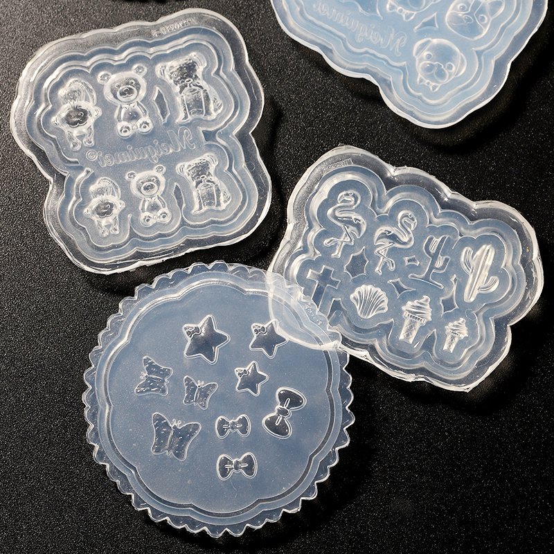 3D Silicone Nail Molds Nail Supplies Stamp Templates for Nail Art