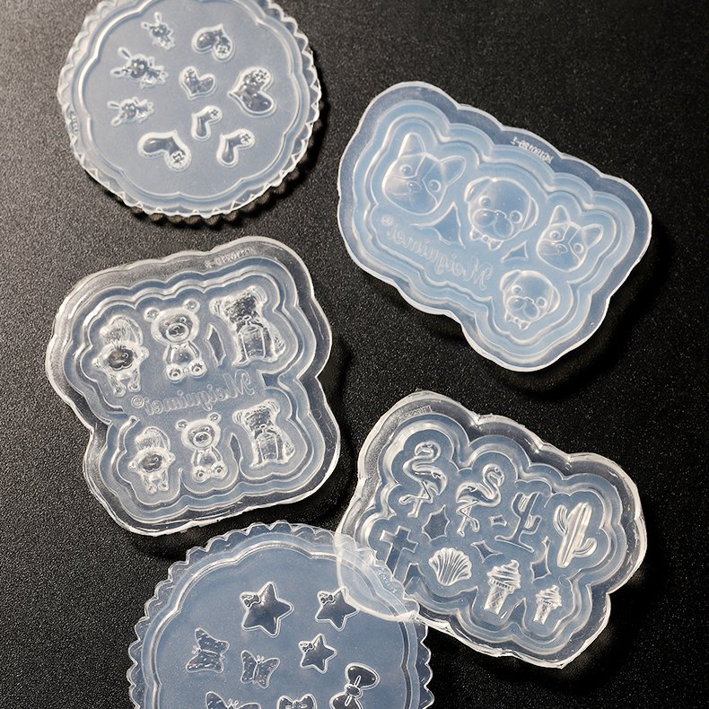 3D Silicone Nail Molds Nail Supplies Stamp Templates for Nail Art