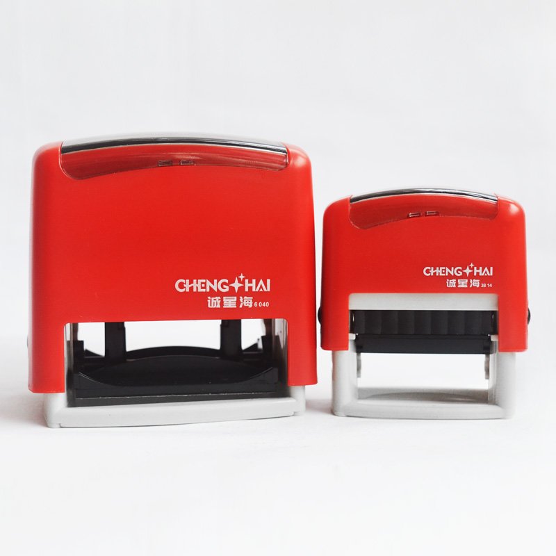 High quality water-based ink self printed office stamps with various self ink stamps for DIY and scrapbook use