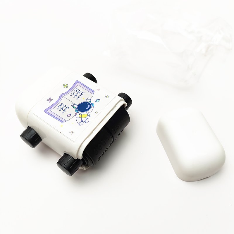 Wholesale Kids Number Roller Stamp Custom Logo Addition with Subtraction Teaching Roller Stamp Rolling Math Practice Stamps