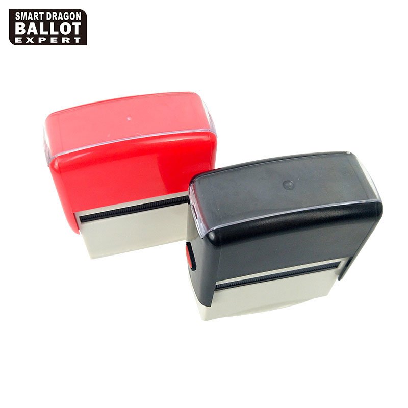 Hot Sale Different Sizes Rectangle Self-Inking Rubber Stamp For Elections