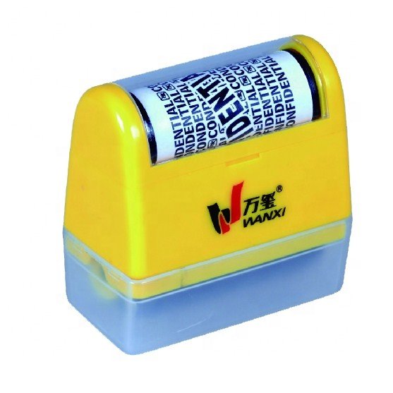 Sellos De Goma Theft Protection R-2442 Roller Stamp