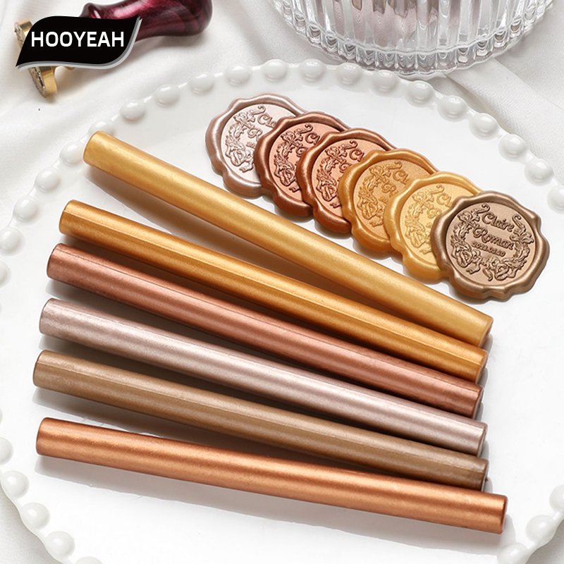 Fireproof paint wax stick wedding invitation letter envelope glue gun sealing wax postcard wine packaging manufacturer wholesale