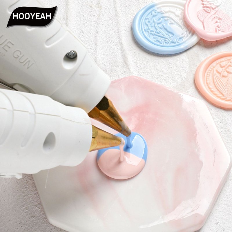 Fireproof paint wax stick wedding invitation letter envelope glue gun sealing wax postcard wine packaging manufacturer wholesale