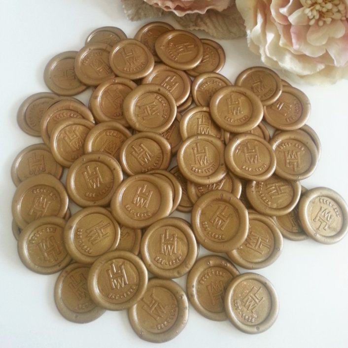 Custom Wholesale Self Adhesive Sticking Wax Seals Sealing Wax Stamp Stick