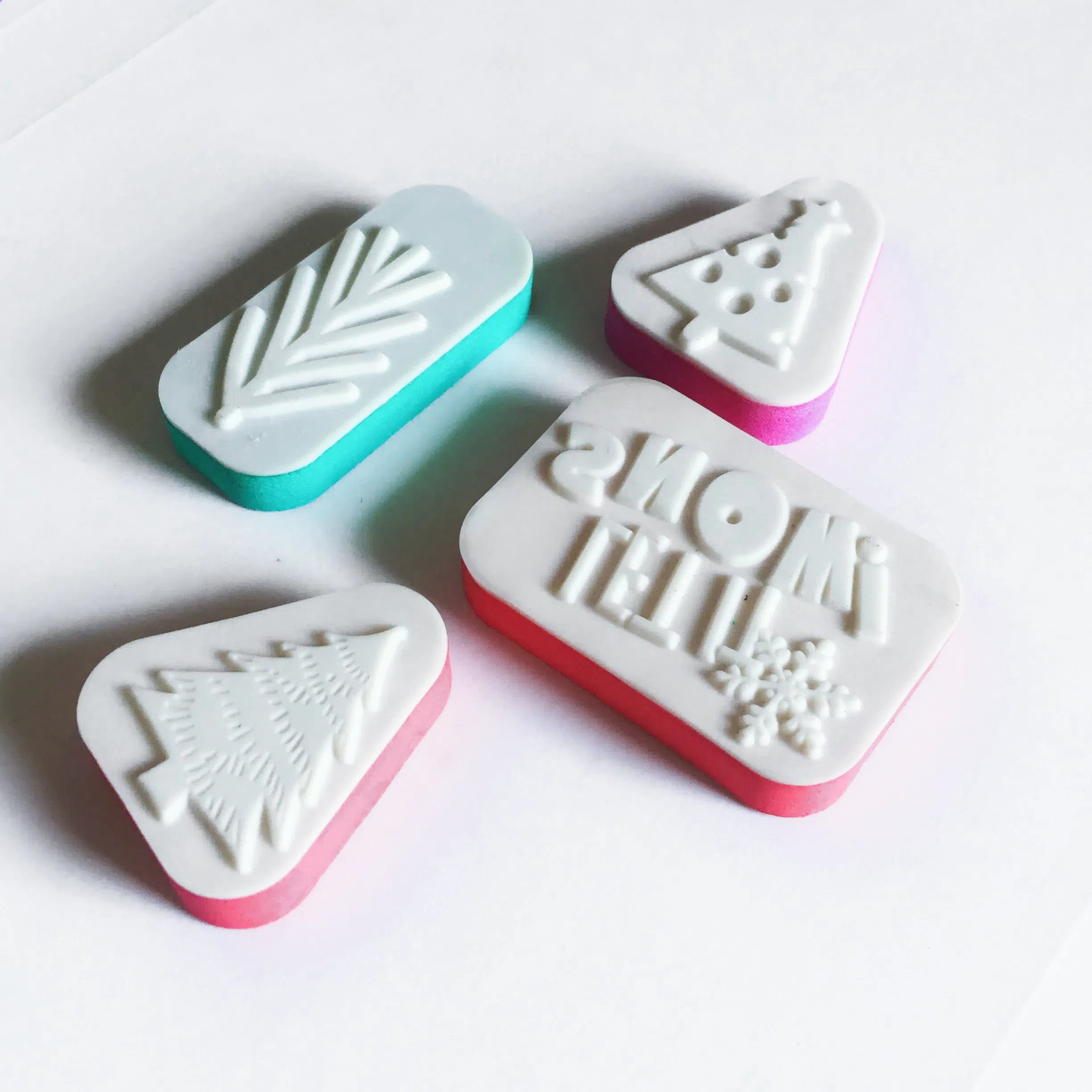 Winter pattern stamp custom OEM foam stamp custom High quality EVA material Support pattern/size customization Children's toys