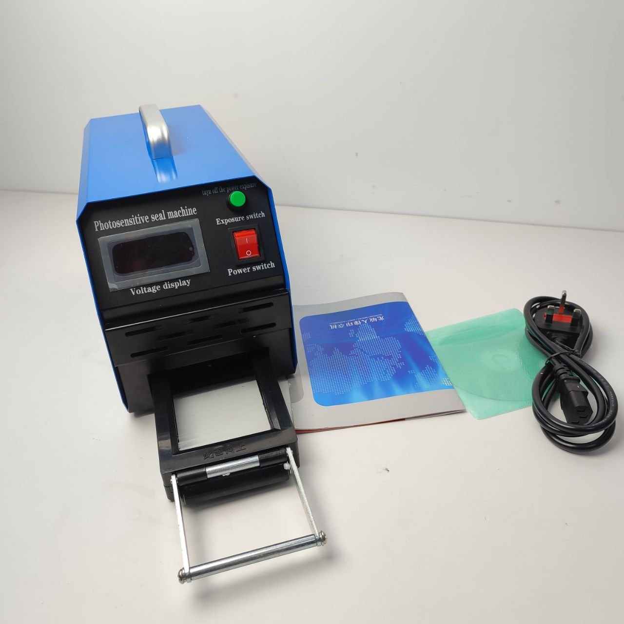 Red Flash Stamp Seal Maker Rubber Stamp Making Machine Flash Stamp Machine