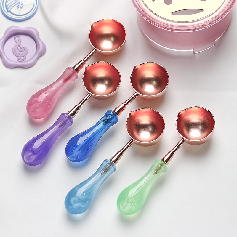 Crystal style wax bead melting tool (solid brass stamp embossing stamp metal head) manufacturer wholesale