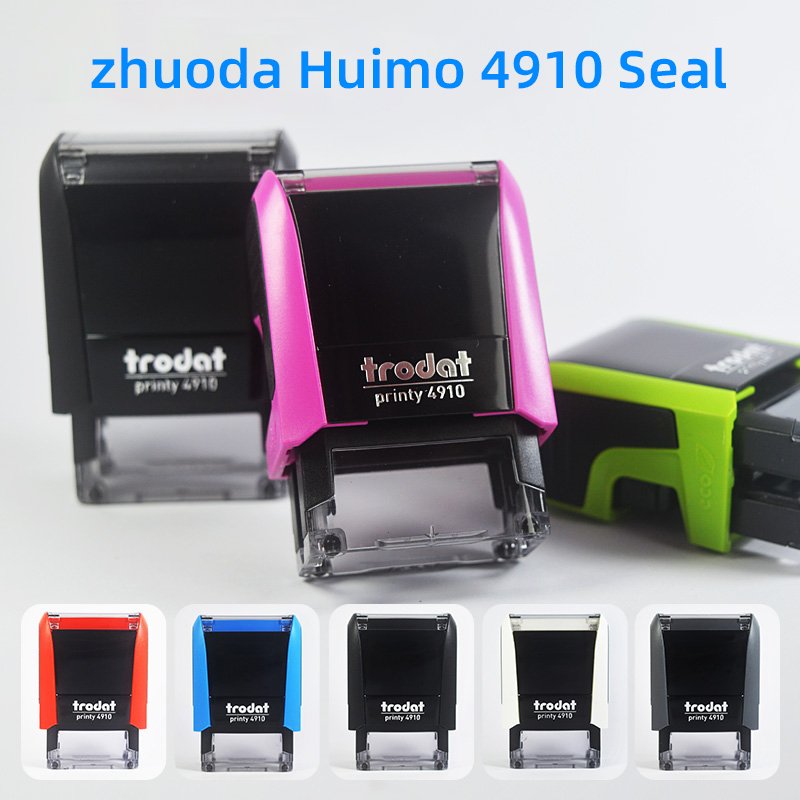 Specially Excellent Trodat4910 Self-Imprinting Office Rubber Stamp Plastic Automatic Self-inking Stamp for DIY Use