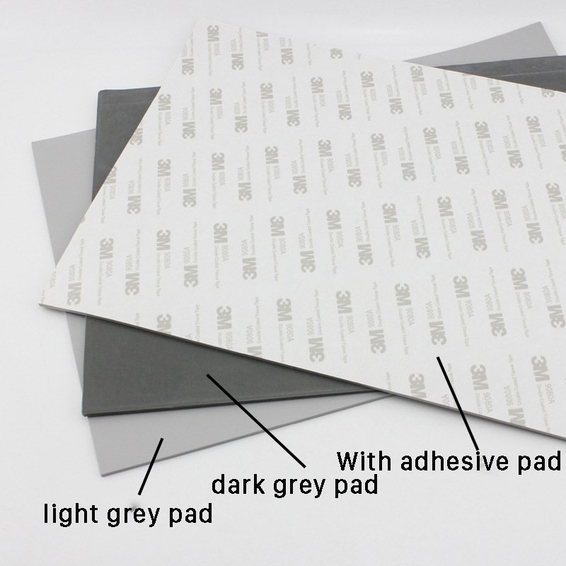 Odorless Rubber Pad Dark Grey A4 Size Adhesive Ink back non-toxic smoke-free stamp Engraved material Trodat laser engraving mat