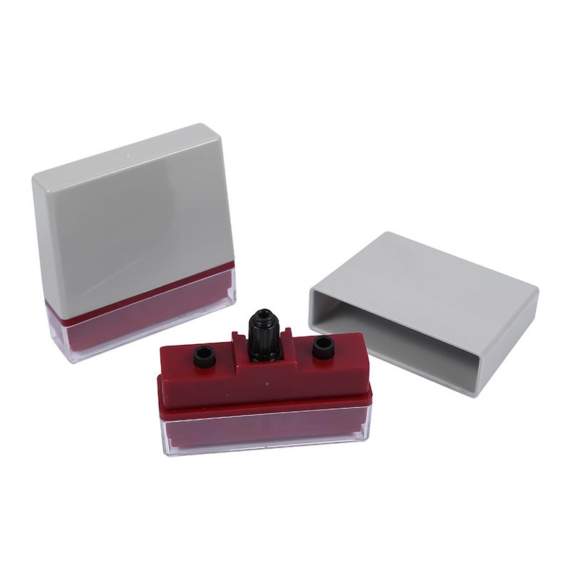 Hot sale 8*55mm atom flash rubber stamp flash photosensitive stamp with 7mm thick flash pad