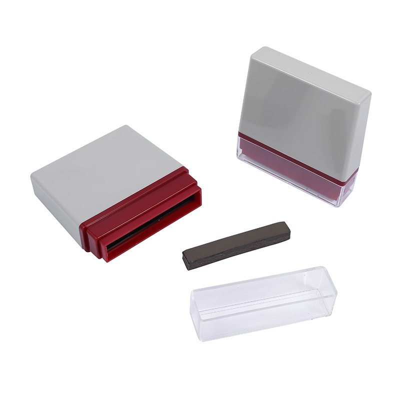 Hot sale 8*55mm atom flash rubber stamp flash photosensitive stamp with 7mm thick flash pad
