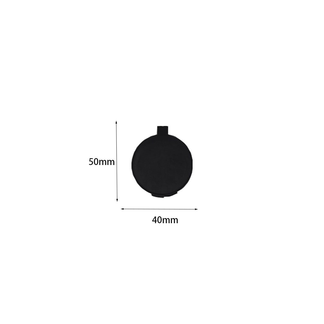 Election Office Round Plastic Fingerprint Ink Stamp Pad