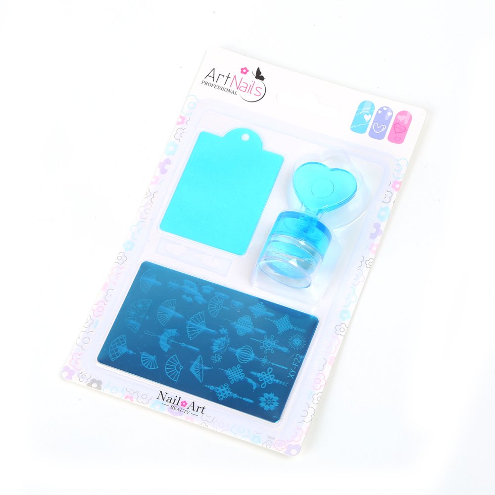 Love Stylish Nail Printing Design Stamper Plate Set 5.3x8.5cm-Targeted for Nail Art Enthusiasts