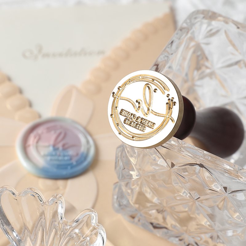 Seal wax printing can be customized with patterns of different sizes. Seal matte relief 2.5/3cm wholesale
