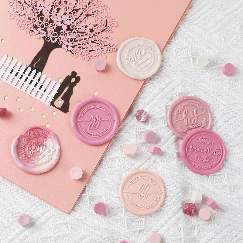 Seal wax printing can be customized with patterns of different sizes. Seal matte relief 2.5/3cm wholesale