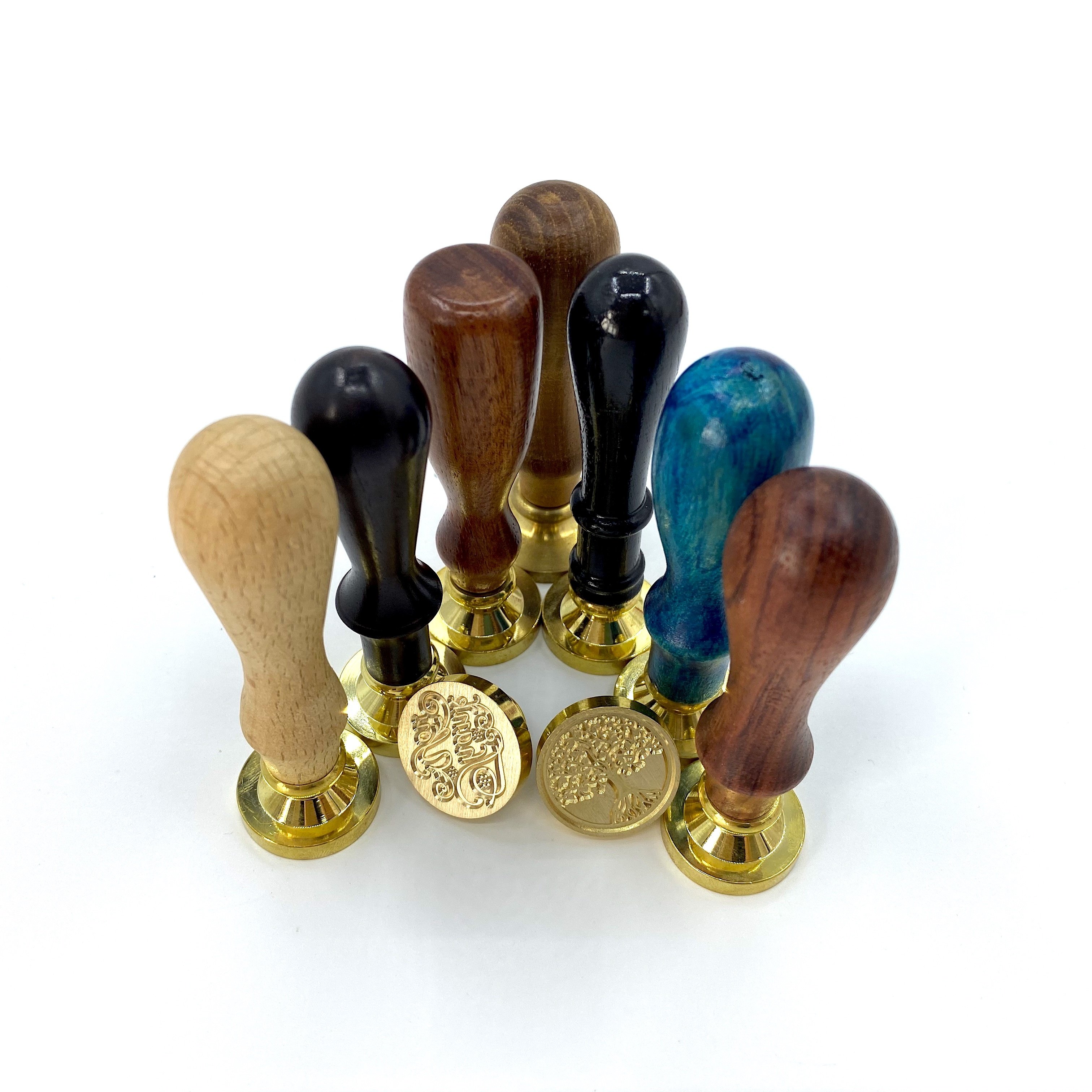 Excellent Sello De Cera Customized Logo Brass Head with various patterns for Wedding Letter