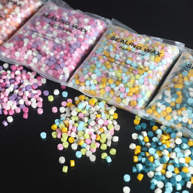 Wholesale of octagonal lacquer wax granules, wax beads, wedding invitations, and sealing wax manufacturers